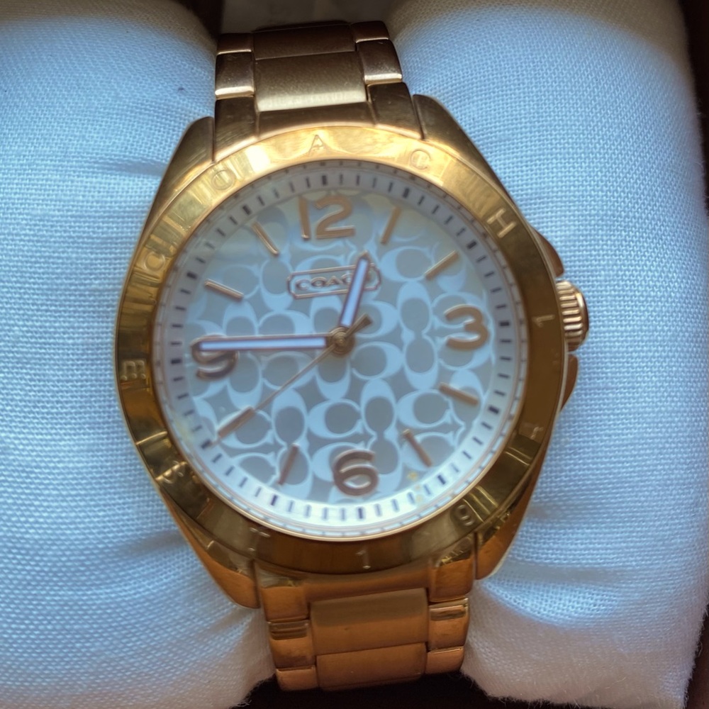 Rose Gold Coach Watch - Picture 2 of 2